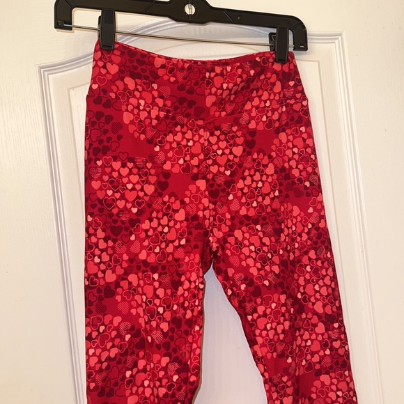 ❌(stolen) NWT Lularoe Heart ❤️ Leggings One size - Picture 1 of 5